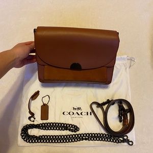 Coach Dream Shoulder Bag Brown